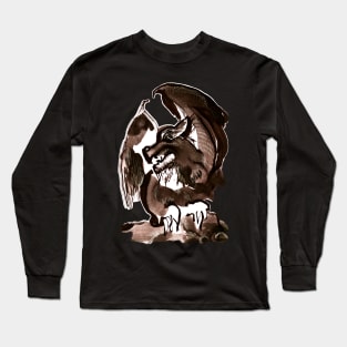 Gargoyle No. 2 brown version Long Sleeve T-Shirt